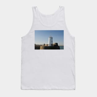 The entrance to Seahouses harbour - Northumberland, UK Tank Top